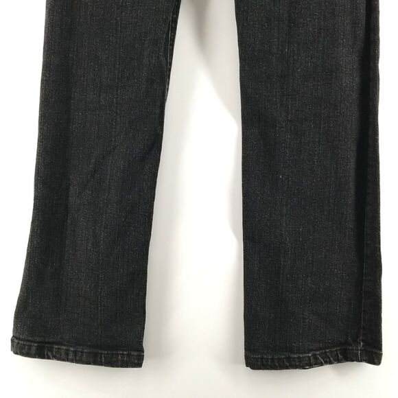 No Fear Jeans Boys Size 12 Youth Black Denim Skinny Waist Button Distressed - Picture 5 of 14
